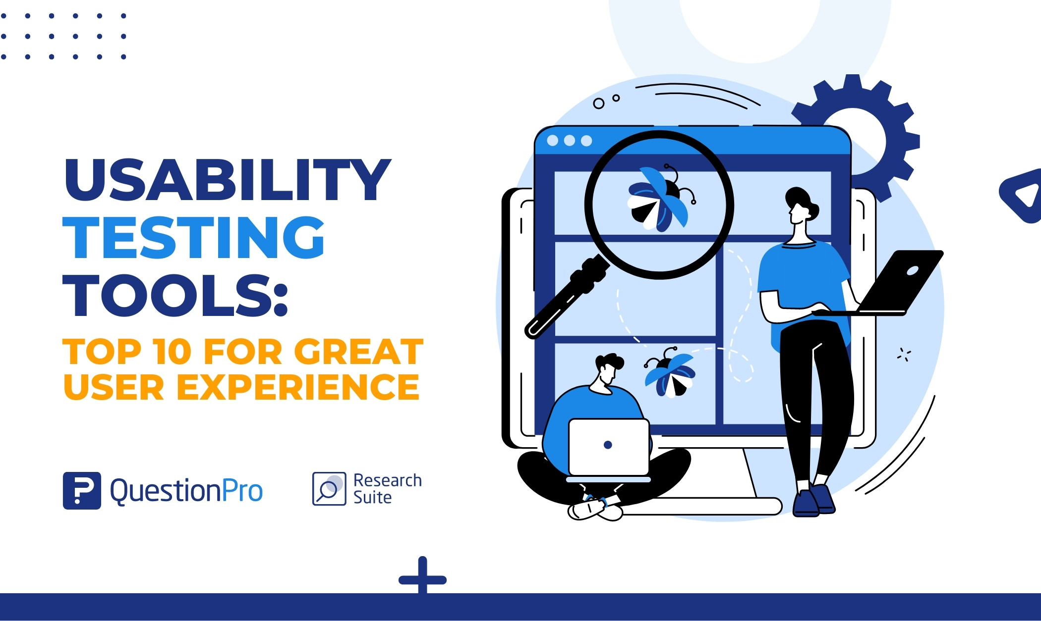 Improve your testing process with the best tools available. Explore the top 10 usability testing tools & get the best value for your testing.