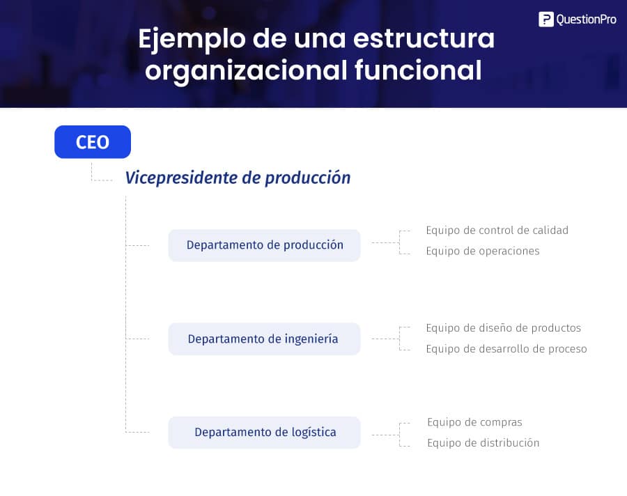 estructura organizacional funcional