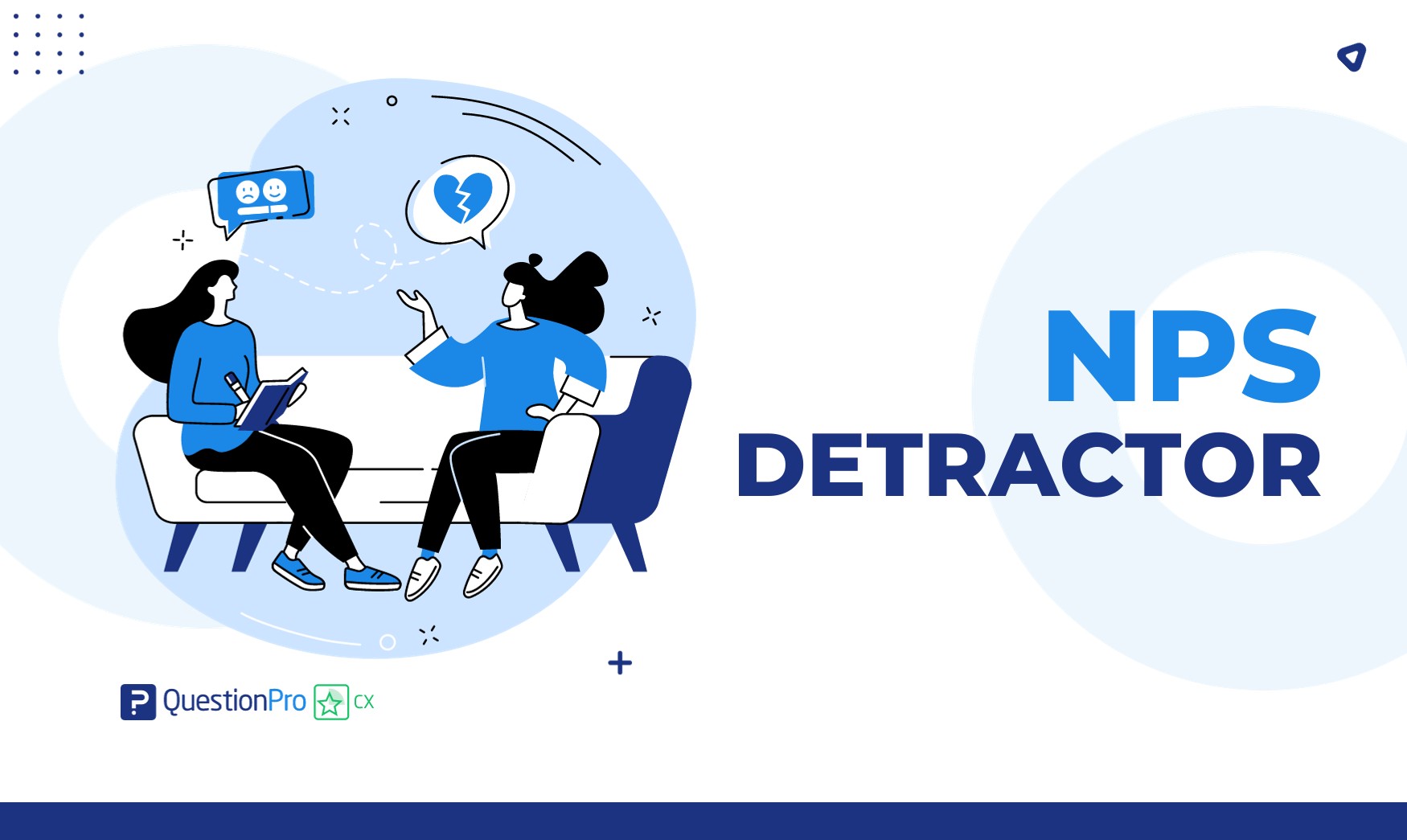 A NPS detractor is an unhappy customer. Learn how to identify them, understand them, and the best practices to turn them into promoters.