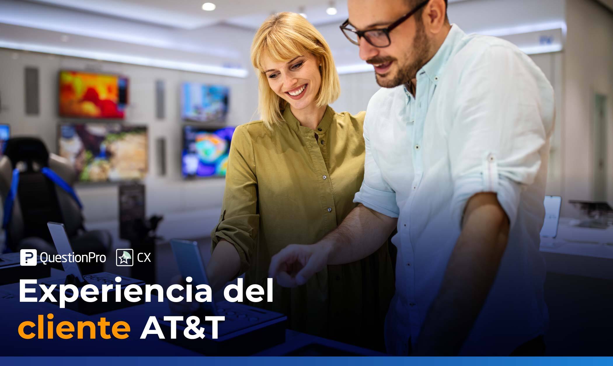 experiencia del cliente de AT&T