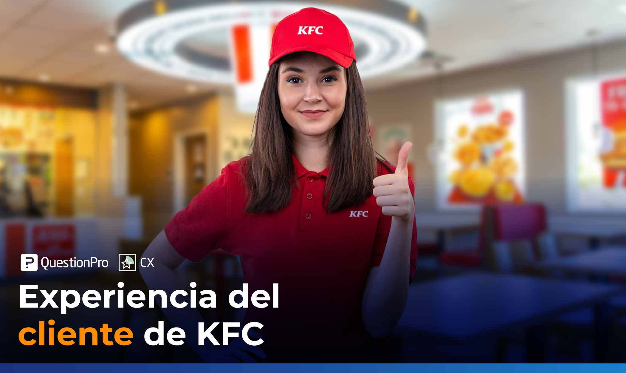Experiencia del cliente de KFC