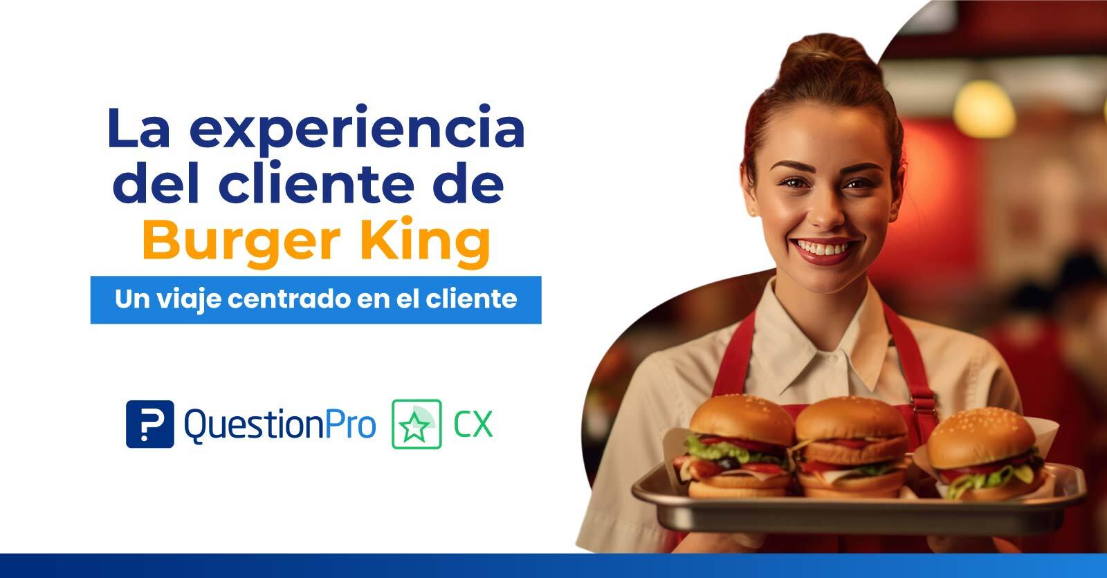 Experiencia del cliente de Burger King Entendiendo su journey