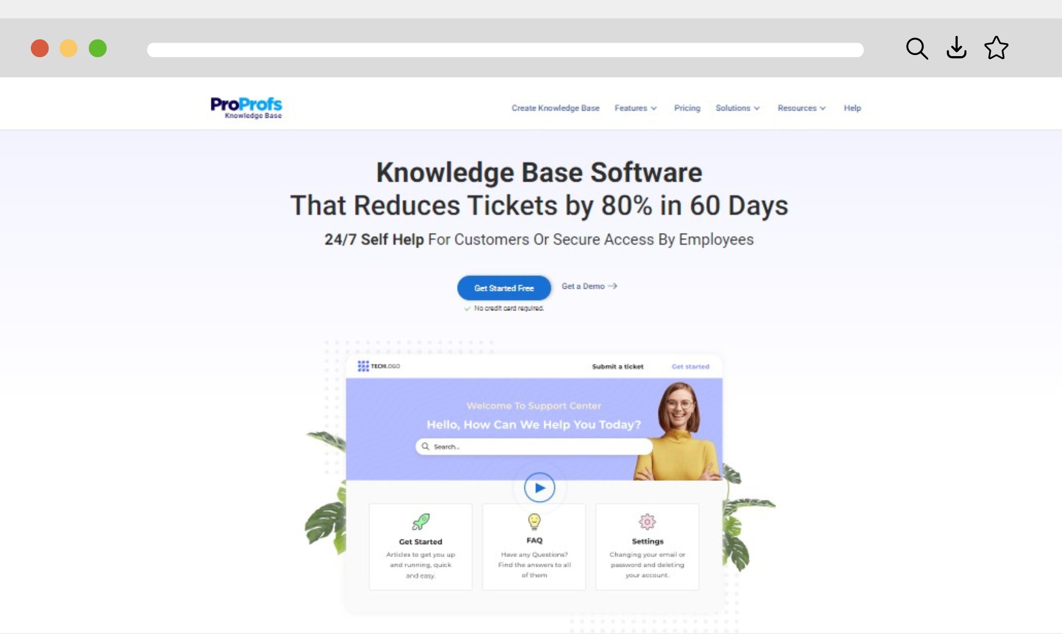 ProProfs knowledge base software