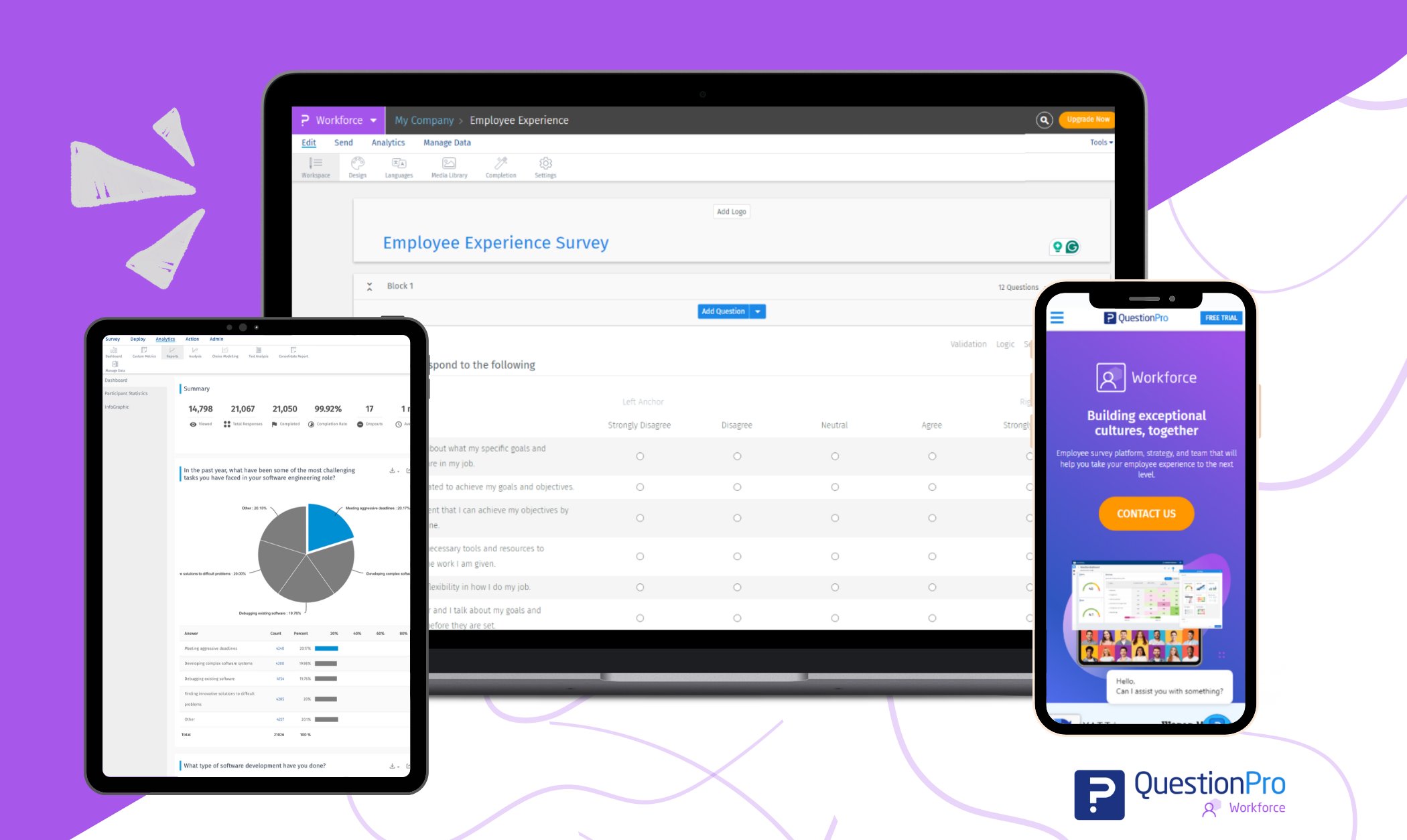 questionpro-workforce-employee-retention-software