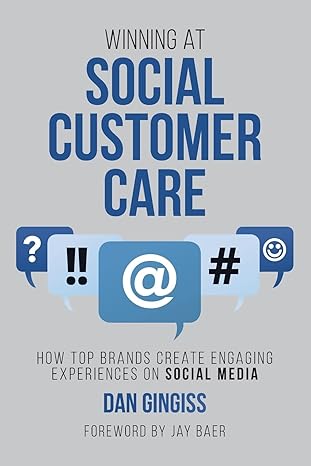 Customer Experience Books: Winning at Social Customer Care