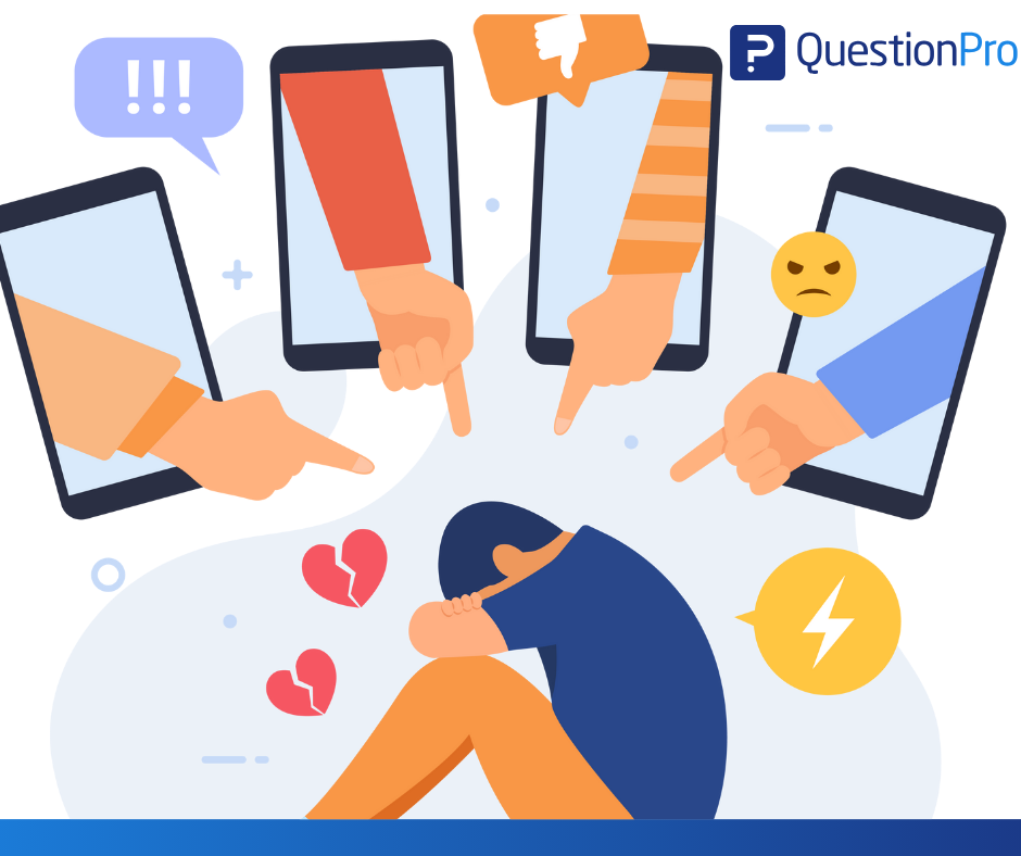 أنواع التنمر وأمثلة عليه وأسئلة استبيان عن التنمر | QuestionPro
