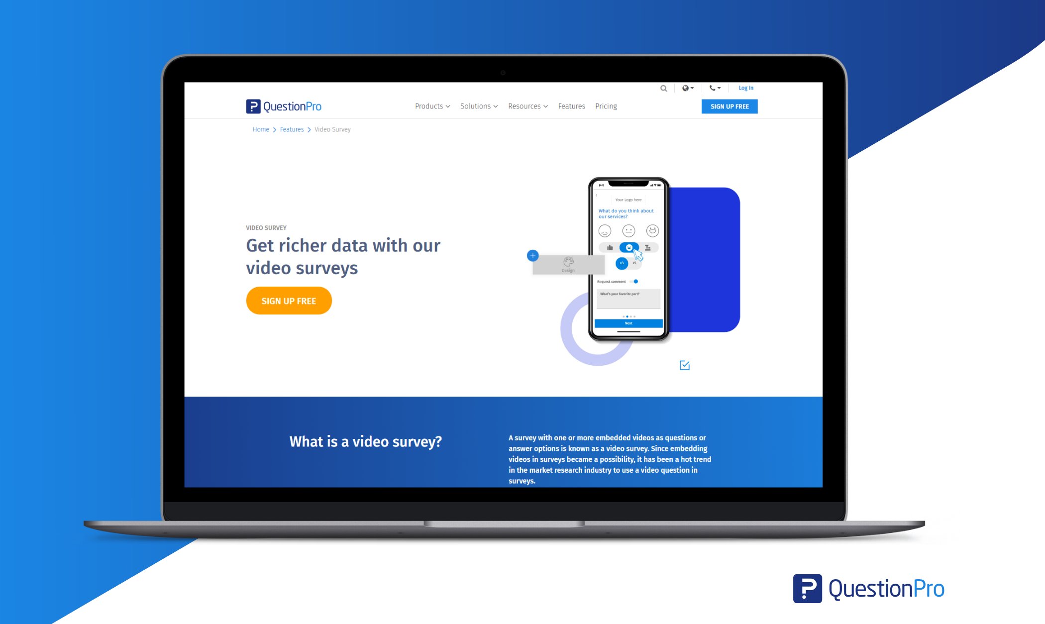 questionpro-video-feedback-tools