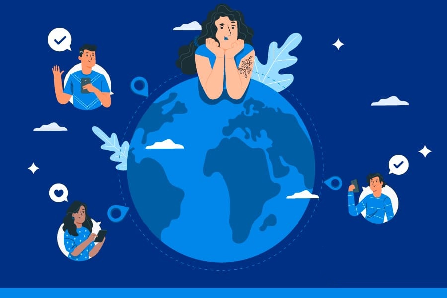 Como criar pesquisas em diferentes países?