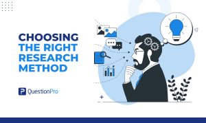 The right research method