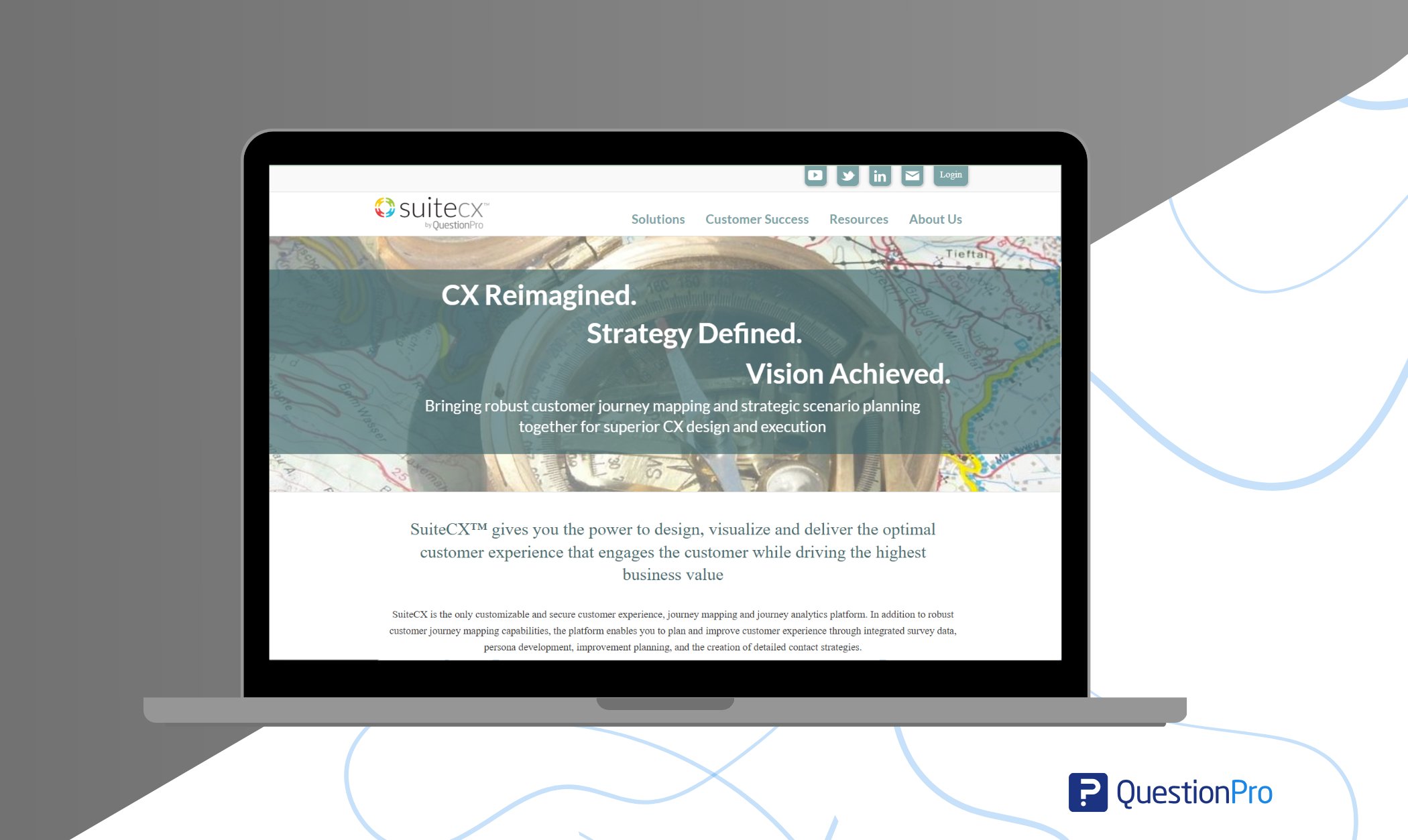 suitecx by questionpro helps personalize customer journeys, improve engagement, loyalty, and satisfaction across every customer touchpoint