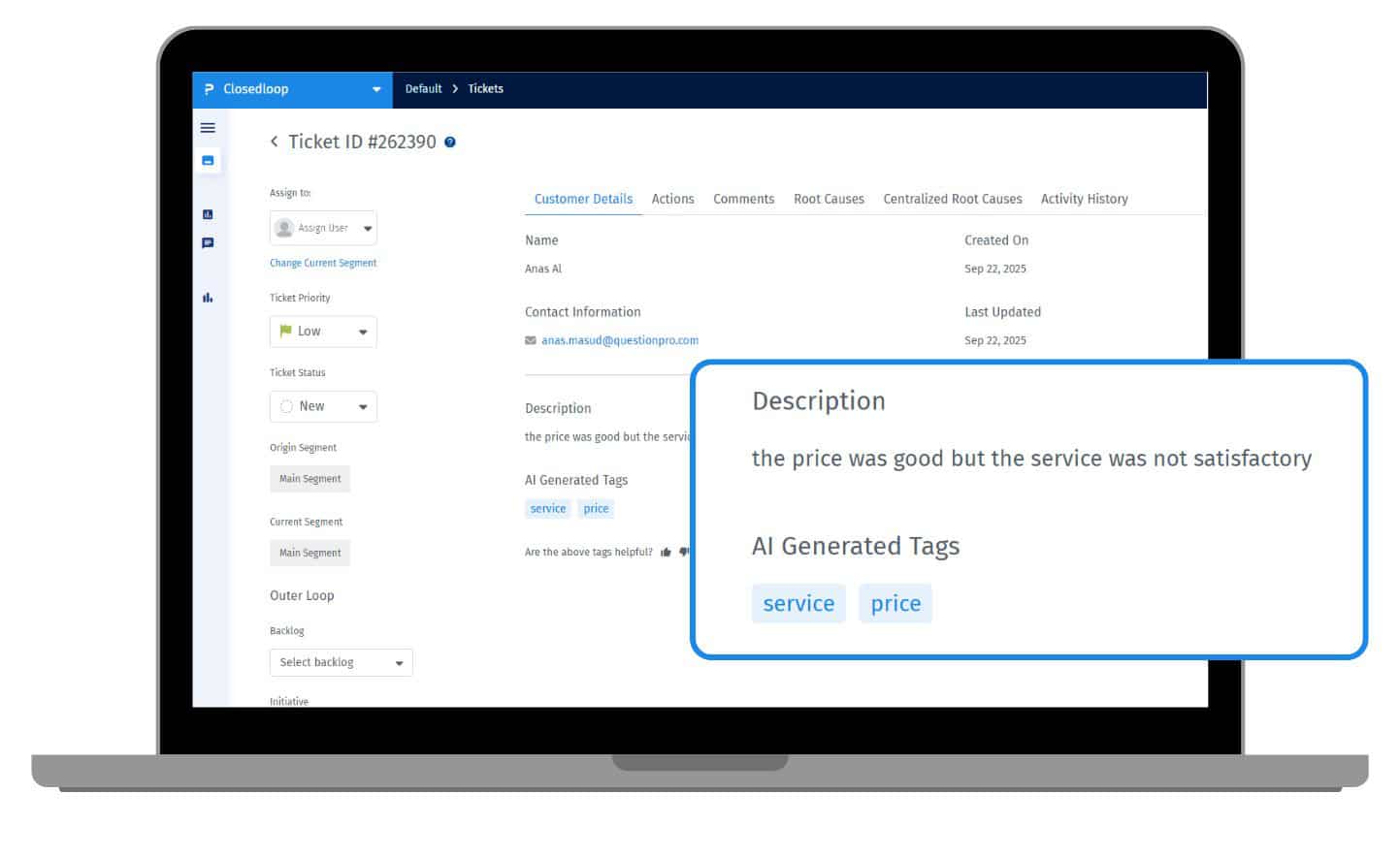 questionpro-ai-assisted-loop-closure-intelligent-tagging-automatically