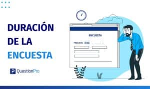 duración de la encuesta