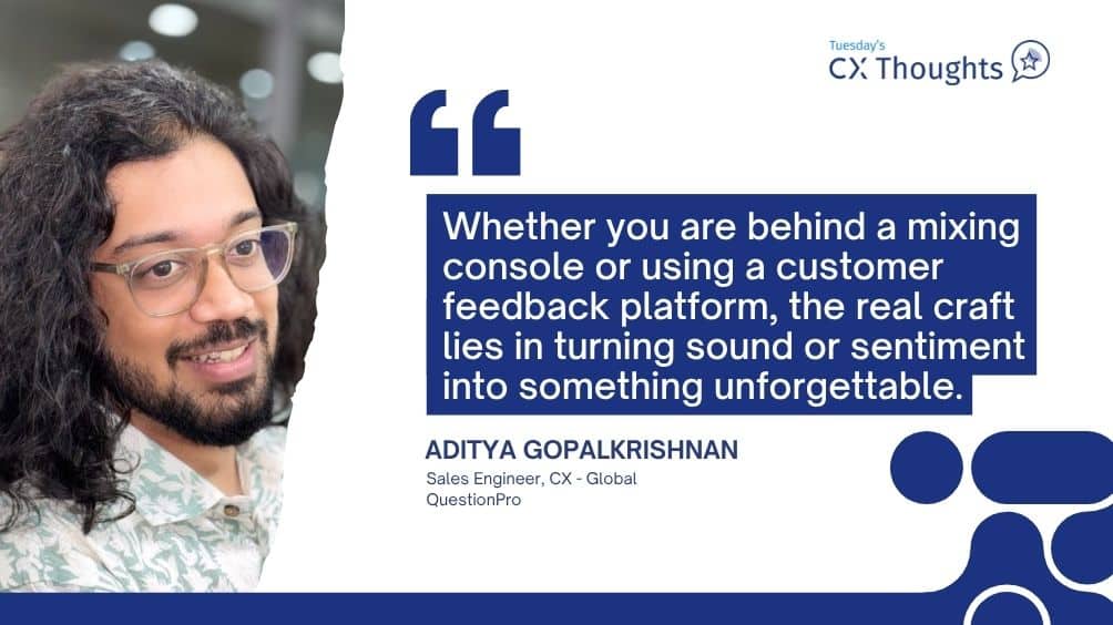 Crafting unforgettable experiences from sound or sentiment, blending music and CX