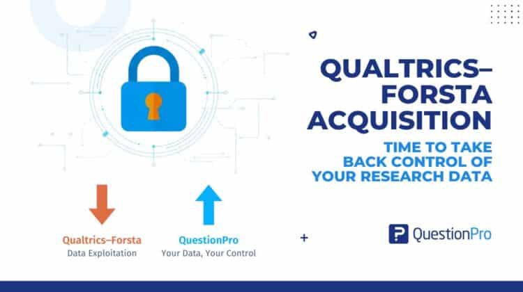 Qualtrics–Forsta Acquisition: Why It’s Time to Take Back Control of Your Research Data