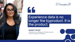 The role of experience data has shifted from byproduct to being the key product.