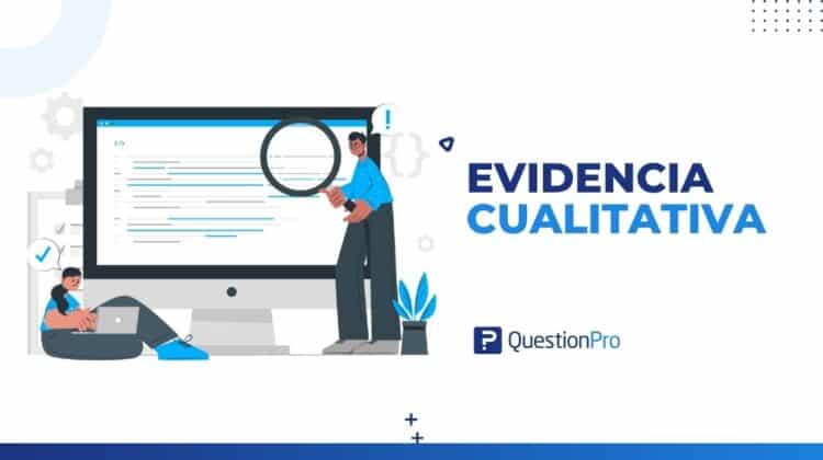 Evidencia cualitativa