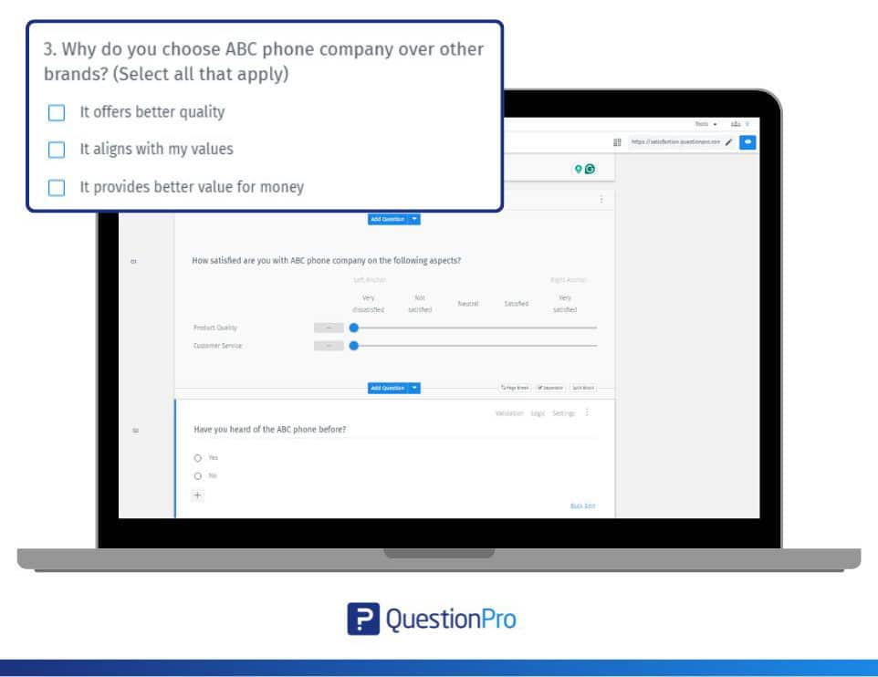 Multiple choice question for Understanding Market Position and Emotional Connections