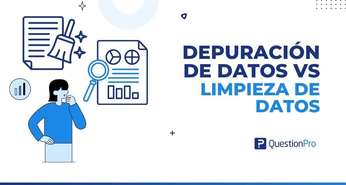 Diferencia entre depuración de datos y limpieza de datos