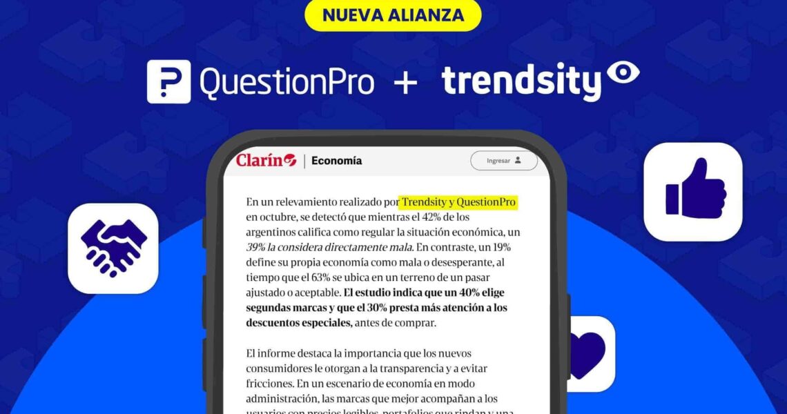 Nace alianza para generar estudios de opinión en Argentina que inspiren conversación