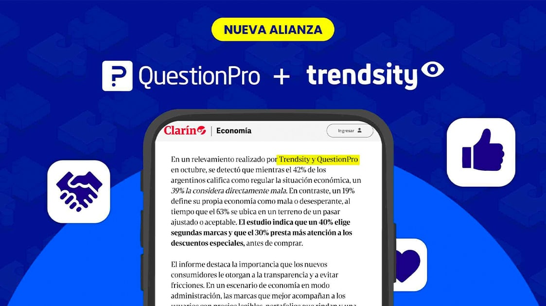 Trendsity y QuestionPro