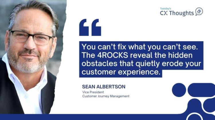 4ROCKS is a diagnostic tool that identifies barriers degrading customer experience.