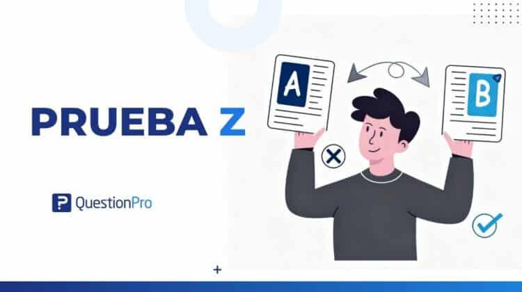 Prueba Z: Qué es, ventajas, usos y cómo calcularla