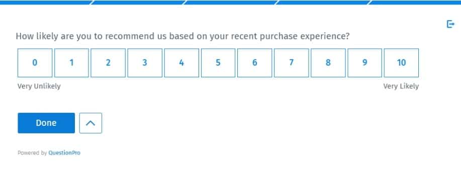 Transactional Net Promoter Score