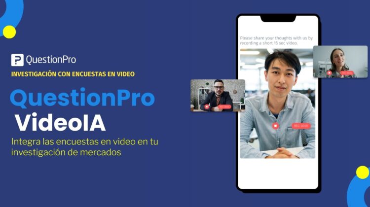 QuestionPro VideoAI integra las encuestas en video en la investigación de mercados