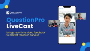 video survey research livecast