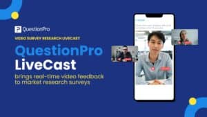 video survey research livecast