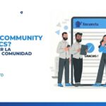 Salud de la comunidad vs tasas de respuesta en comunidades de investigación