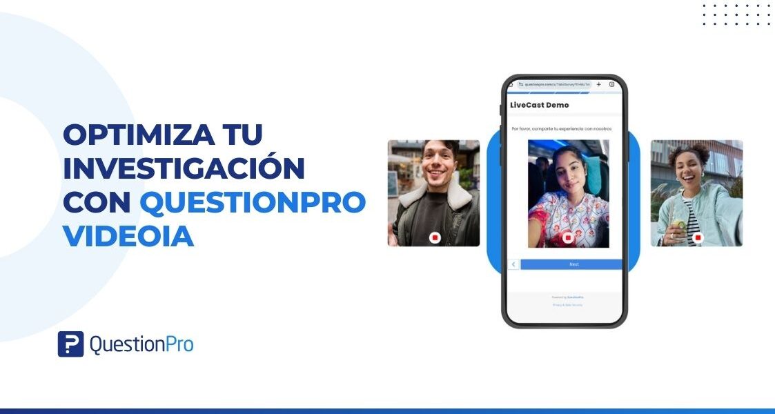 QuestionPro VideoIA: La herramienta de IA para analizar respuestas de encuestas en vídeo