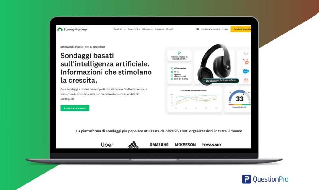 surveymonkey italiano