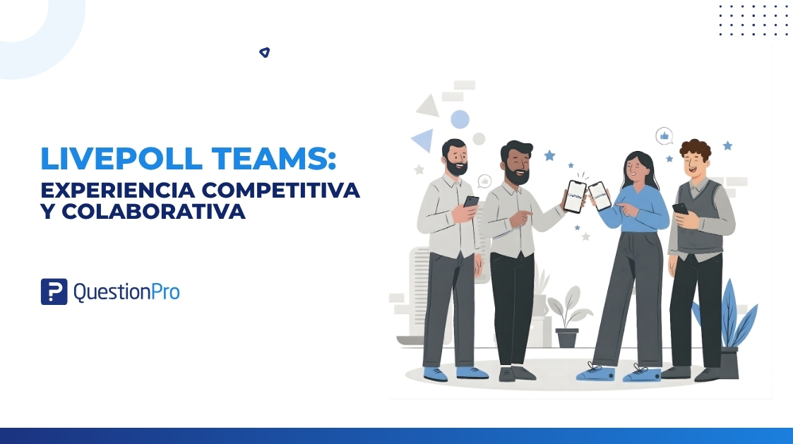 LivePoll Teams: Colaboración y competencia por equipos