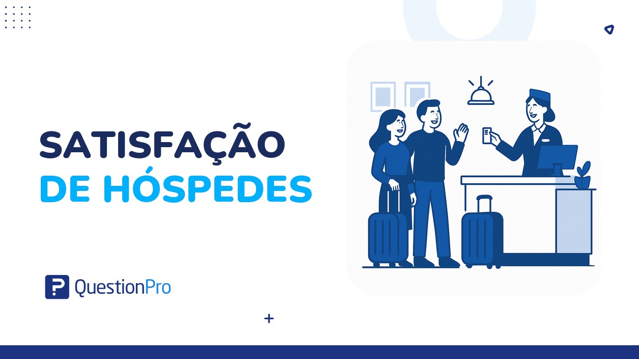 Pesquisa de satisfação de hóspedes