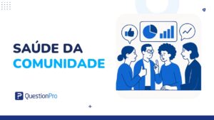 Saúde da comunidade vs taxas de resposta