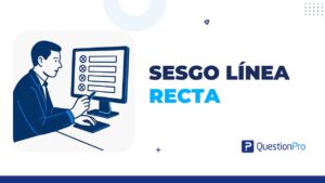 sesgo línea recta