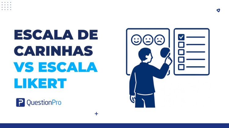 Escala de carinhas vs escala Likert