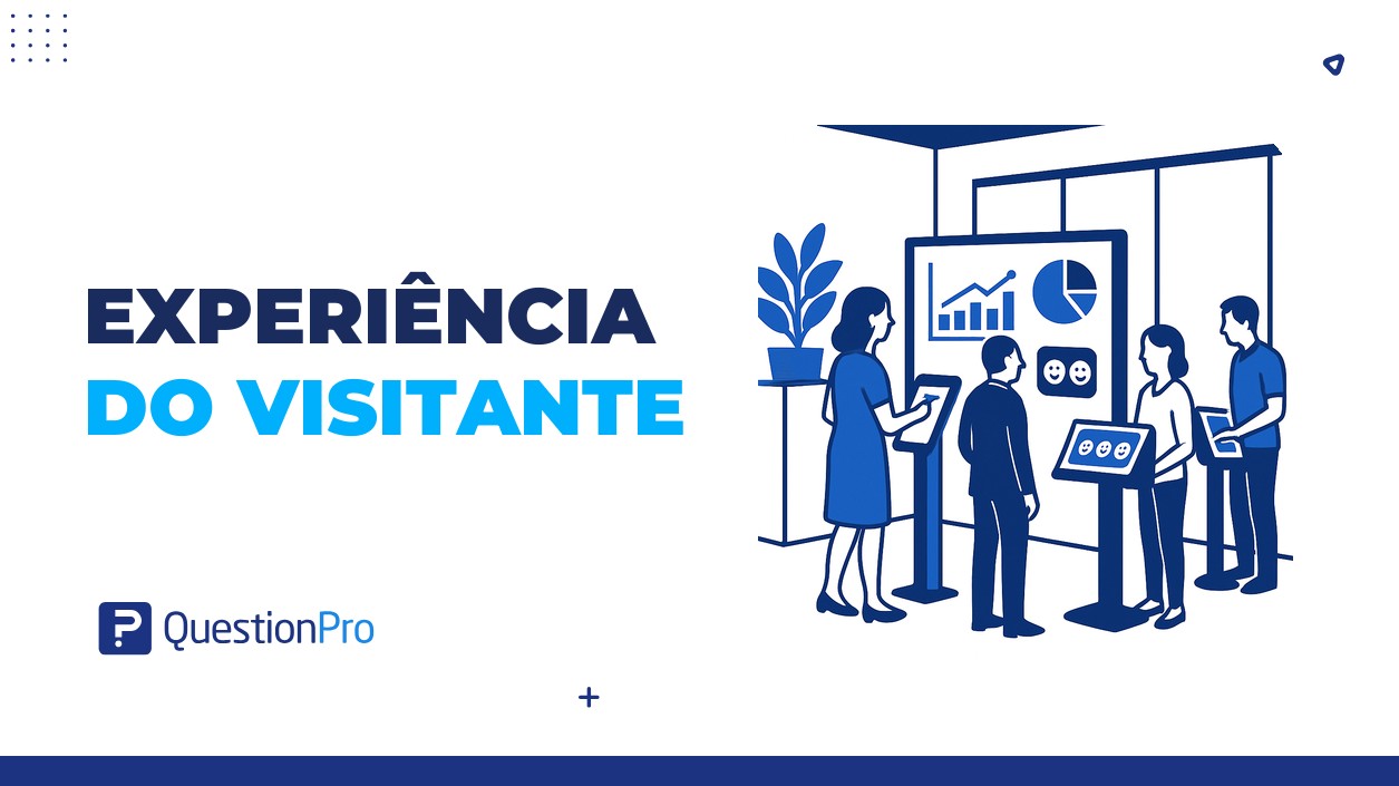 experiência do visitante