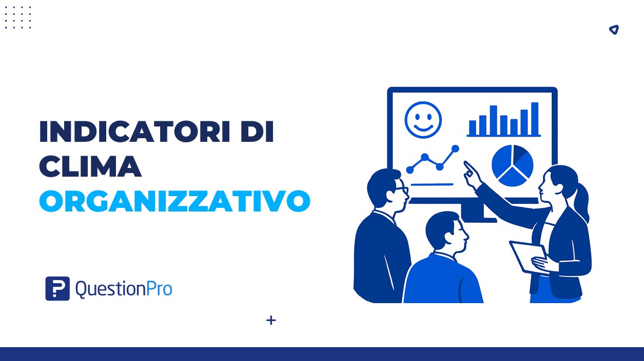 indicatori di clima organizzativo
