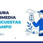 captura multimedia en encuestas de campo