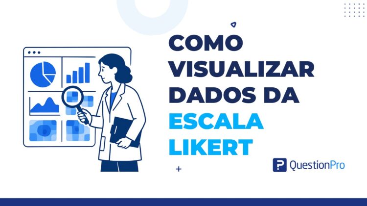 como visualizar dados da escala Likert