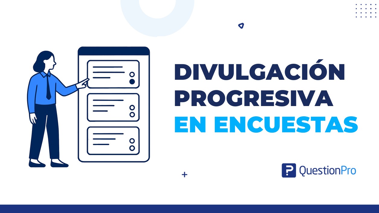 divulgación progresiva en encuestas