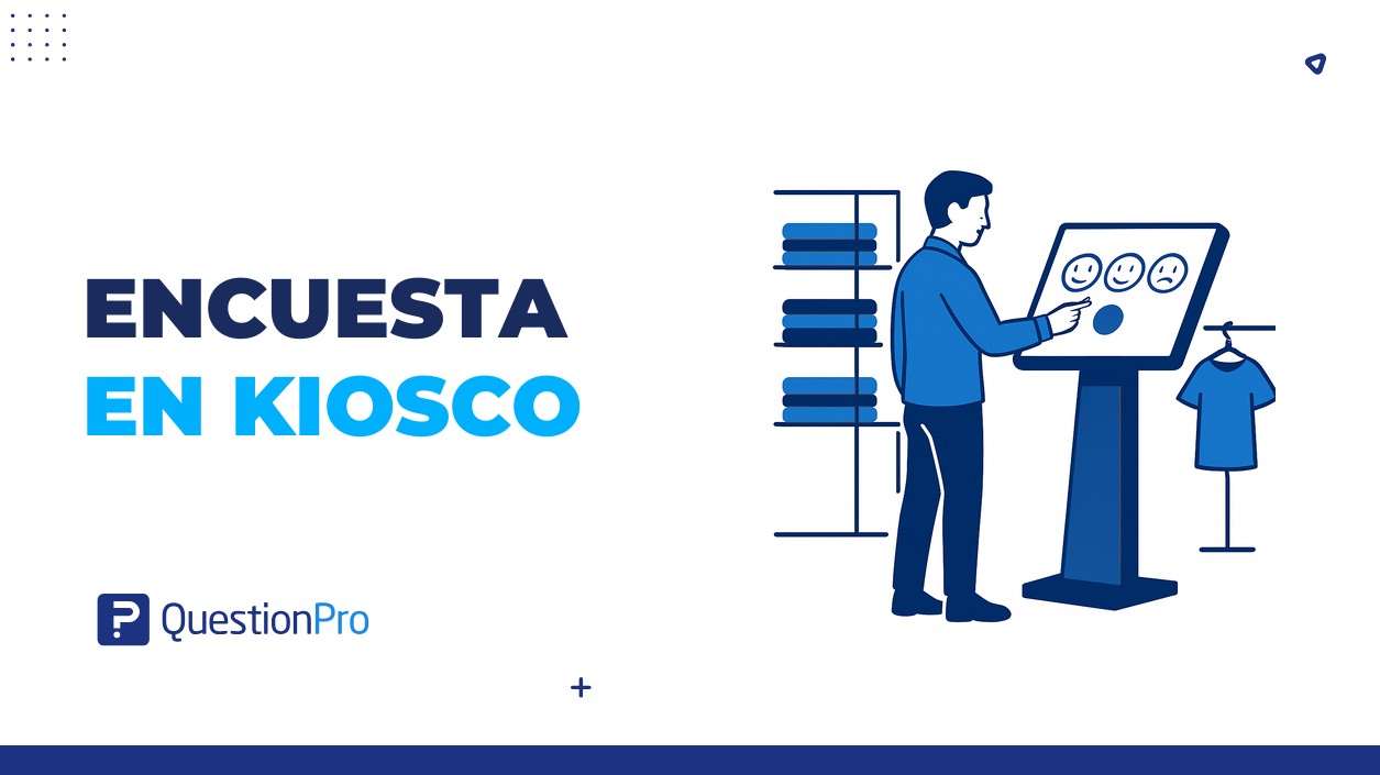 Encuesta en kiosco