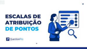 escalas de atribuição de pontos