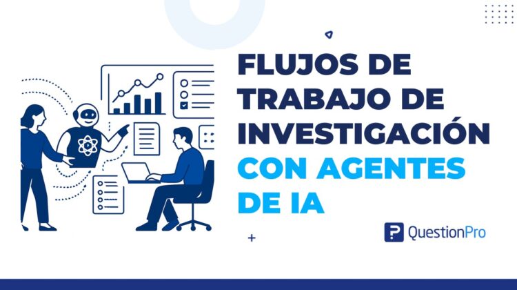 Flujos de trabajo de investigación con agentes de IA