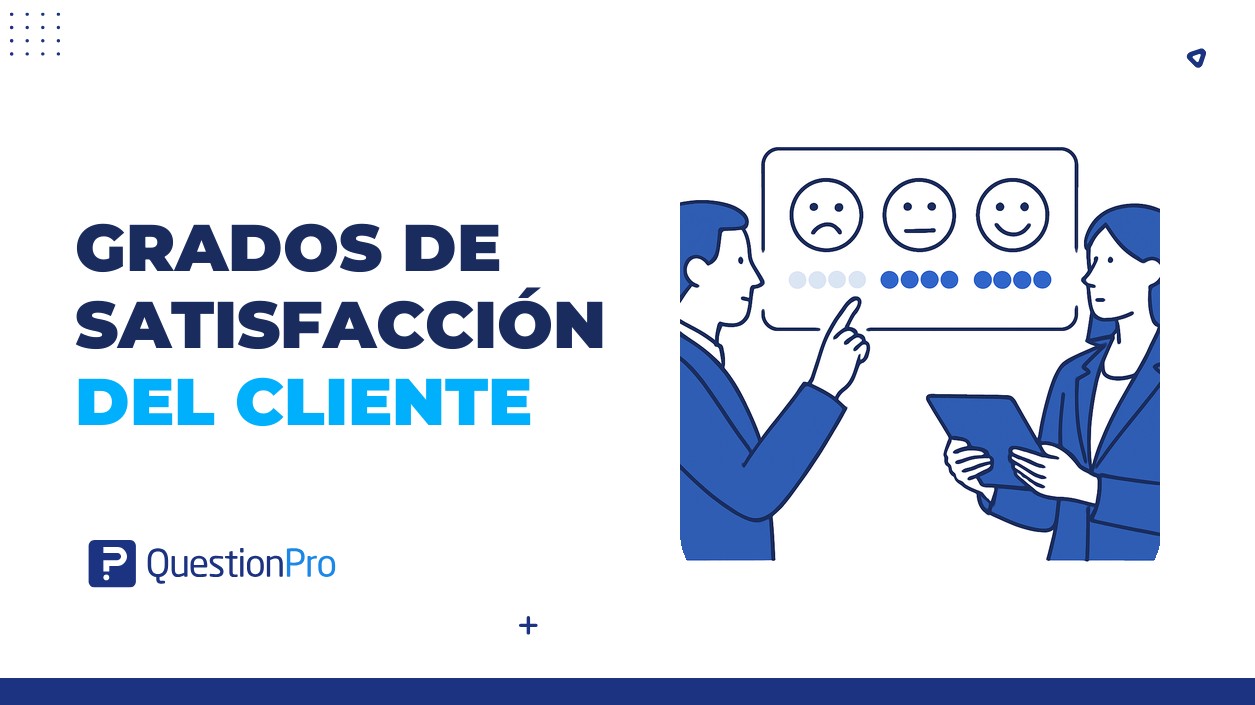 grados de satisfacción del cliente