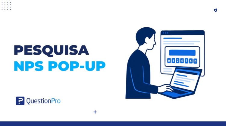 pesquisa NPS pop-up