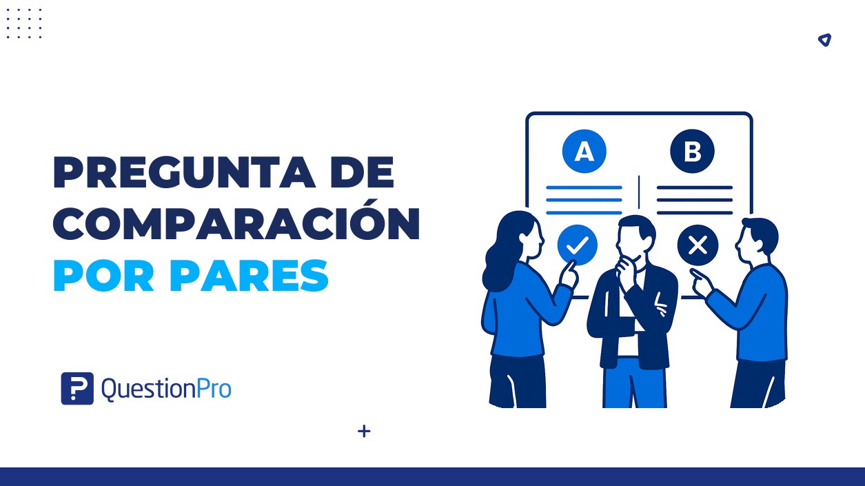 pregunta de comparación por pares