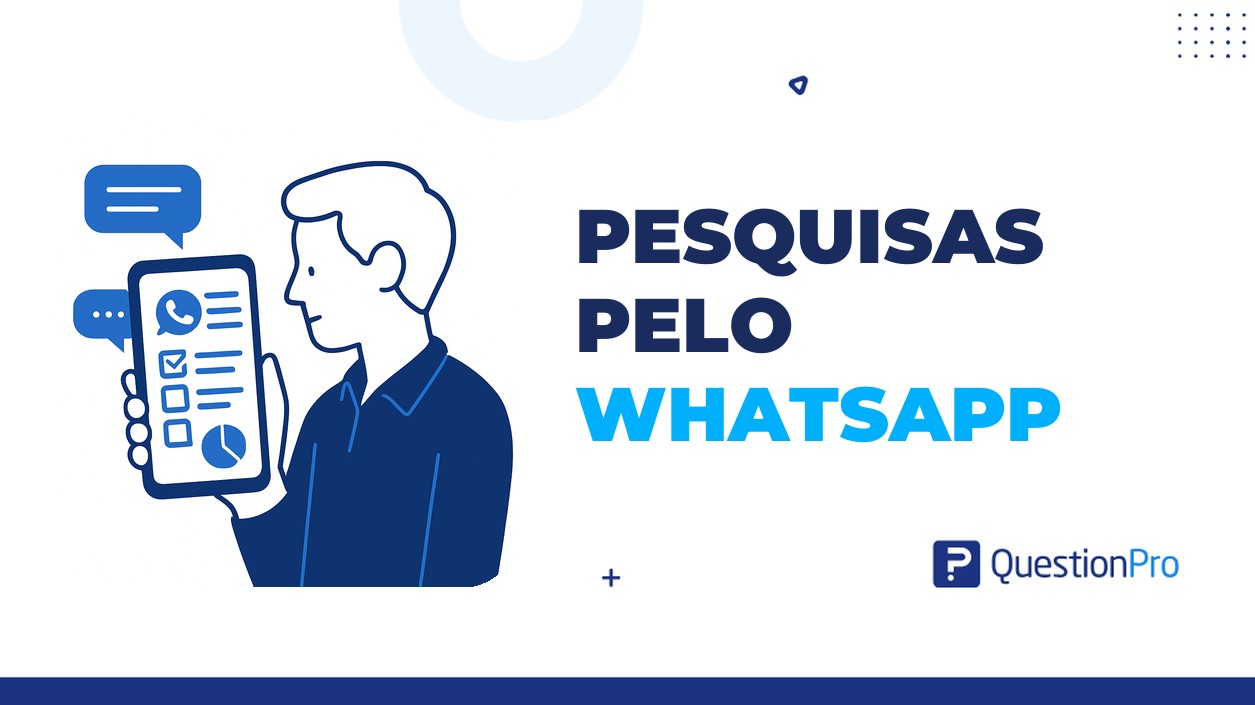 pesquisas pelo WhatsApp